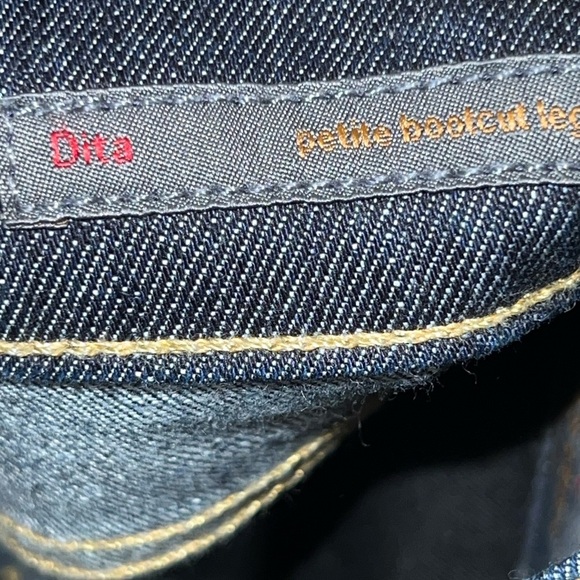 Citizens of Humanity Dita Petite Bootcut Jeans Size 26 Boho Preppy Flare Western - Picture 8 of 13